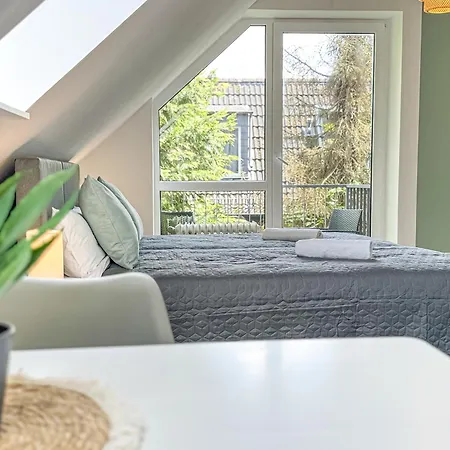 Immostay S#9 - Balkon Und Parkplatz, Naehe Mercedes Benz, Wifi, 4k Streaming Apartman Bréma